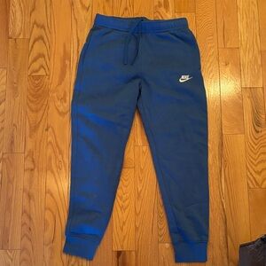 Nike Mens Small Royal Blue Sweatpants